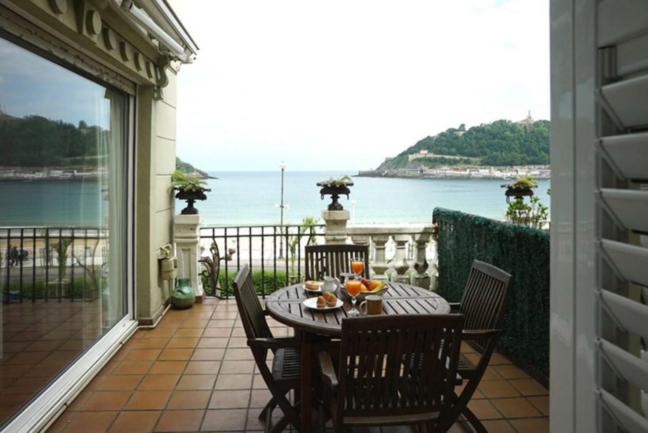 Breathtaking Terrace Views In Luxury Apartment - By Www,Sansebastianapartments,Es سان سيباستيان المظهر الخارجي الصورة