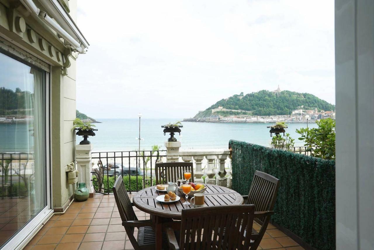Breathtaking Terrace Views In Luxury Apartment - By Www,Sansebastianapartments,Es سان سيباستيان المظهر الخارجي الصورة