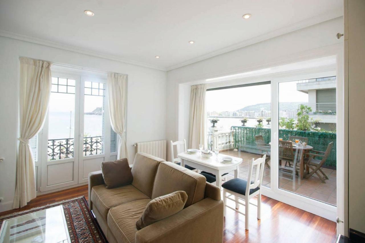 Breathtaking Terrace Views In Luxury Apartment - By Www,Sansebastianapartments,Es سان سيباستيان المظهر الخارجي الصورة